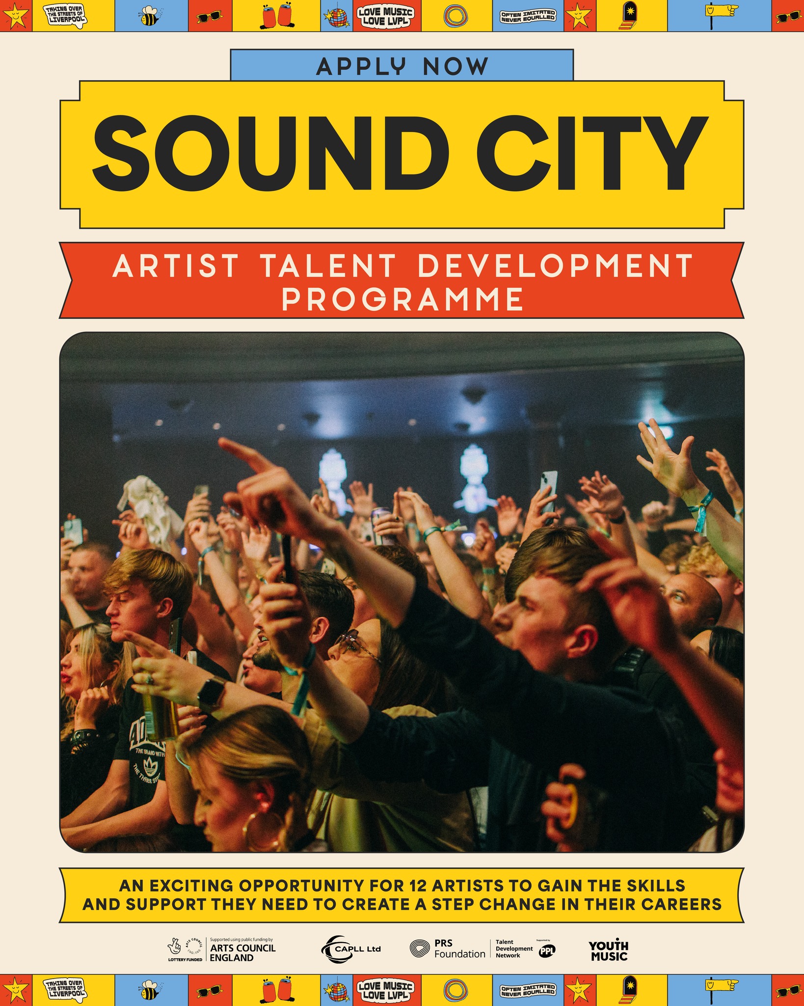 Deadline approaching! Sound City Plus Artist Talent Development Programme returns